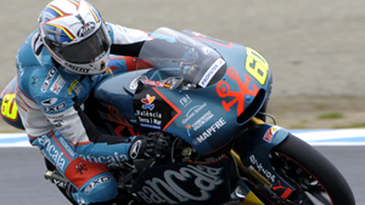 Julian Simon a câştigat Marele Premiu al Marii Britanii la motociclism, clasa 125 cc