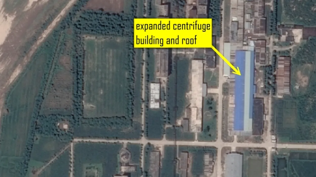 Coreea de Nord şi-ar fi dublat capacitatea de îmbogăţire a uraniului. IMAGINILE din satelit care arată programul nuclear - FOTO