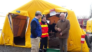 GALERIE FOTO Raed Arafat, la exerciţiul internaţional privind intervenţia la inundaţii, desfăşurat la Timişoara: România să meargă să ajute pe alţii