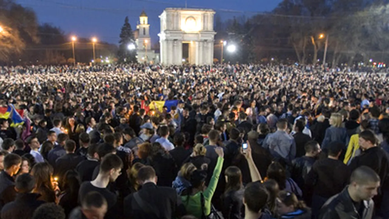 Proteste la Chişinău - GALERIE FOTO