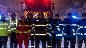 IGSU: Intervenții în 31 de localități din 12 județe și în București, pe fondul ninsorilor