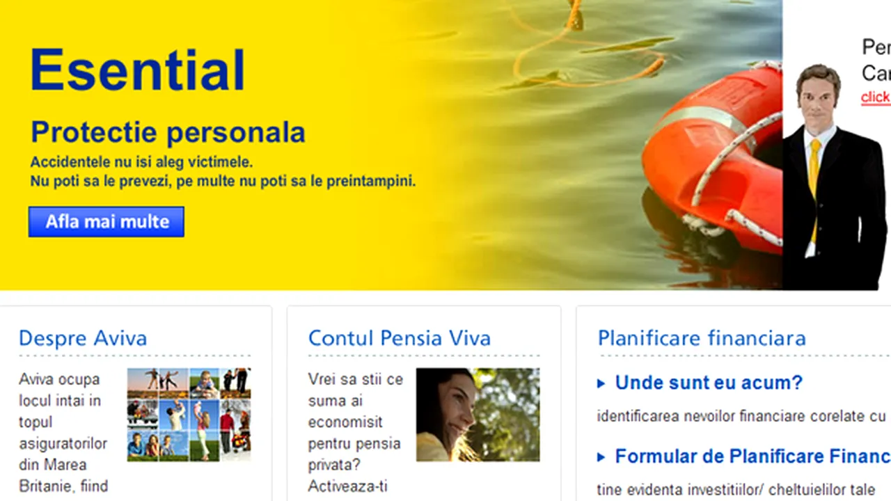 Britanicii de la Aviva se gândesc să plece din România