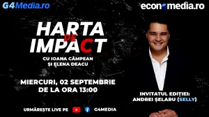 Andrei Șelaru (Selly), invitatul emisiunii „Harta de impact” de la ora 13.00, realizată de G4Media și Economedia