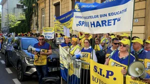 Sindicaliștii din Educație protestează miercuri în Capitală