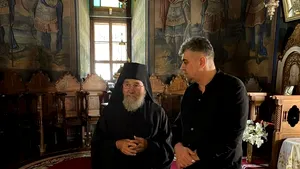 Preşedintele PSD Marcel Ciolacu, urări de Ziua Forţelor Terestre, de la Sfântul Munte Athos