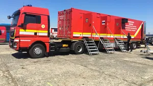 Camera pentru tratamentul arsurilor, care ar fi contat în cazul Colectiv, expusă de SMURD la BSDA - FOTO 