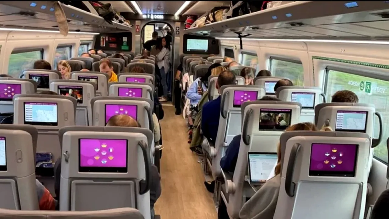 Noul tren „gastronomic” care pleacă din Madrid și ajunge în locul celebru pentru jamón