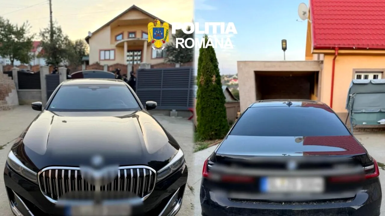 Bolid declarat furat în Germania, găsit de polițiști în Bacău