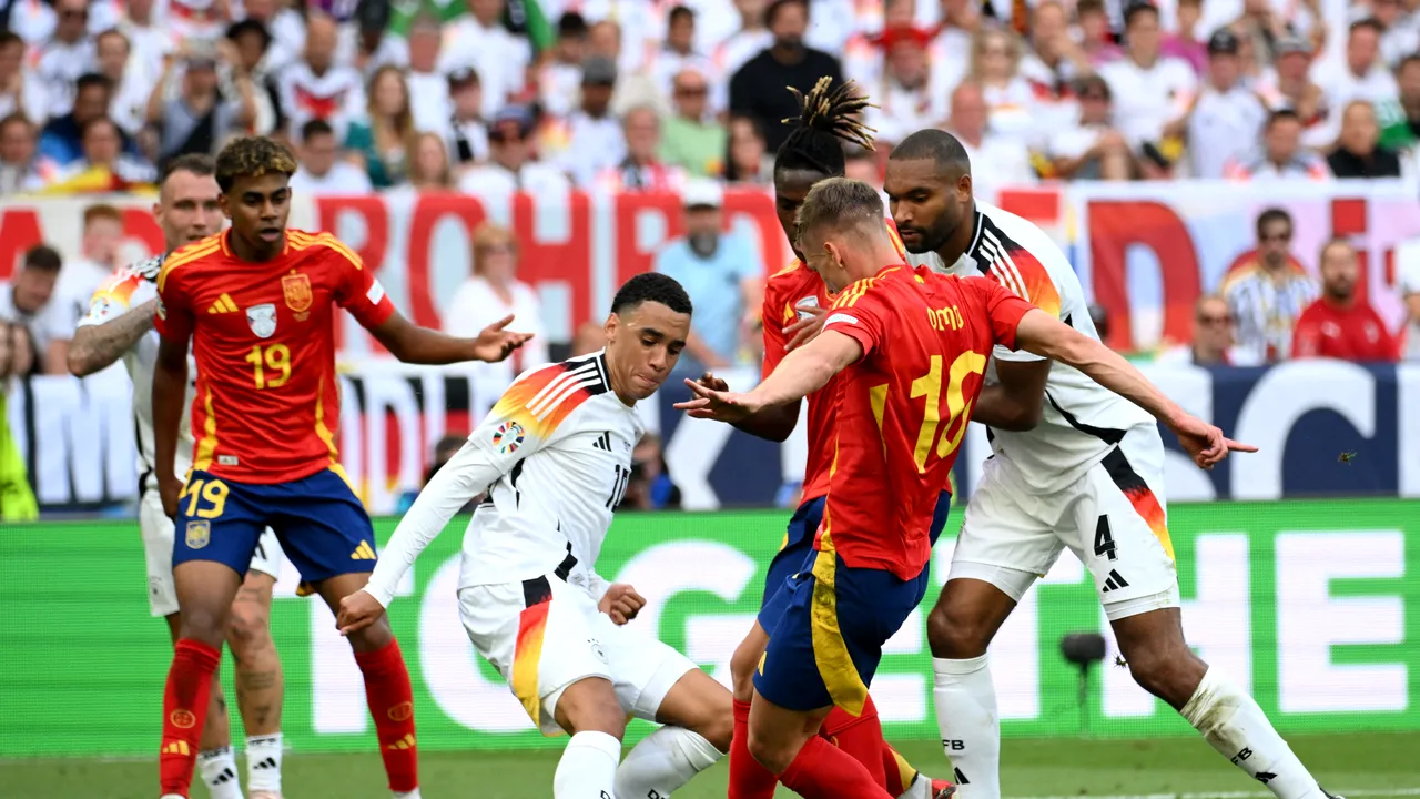 Rezerva Mikel Merino elimină Germania de la Euro 2024, cu un gol marcat în minutul 119 pentru Spania