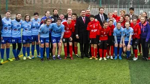 Olimpia Cluj a câştigat pentru a patra oară consecutiv Cupa României la fotbal feminin
