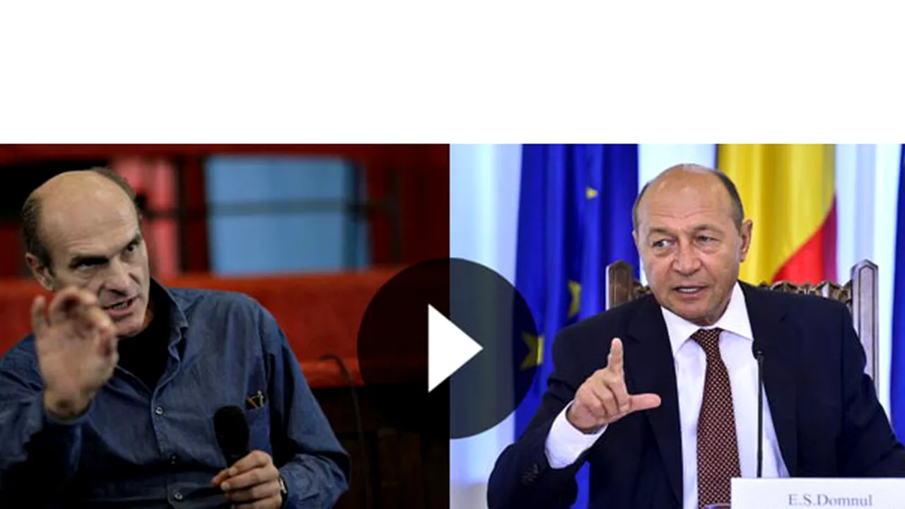 Primele declaraţii ale lui Traian Băsescu. Dezbatere Gândul LIVE. Invitat Cristian Tudor Popescu