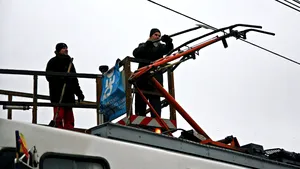 Circulaţia tramvaielor în zona Calea Rahova - Progresului din Capitală, oprită din cauza unei avarii