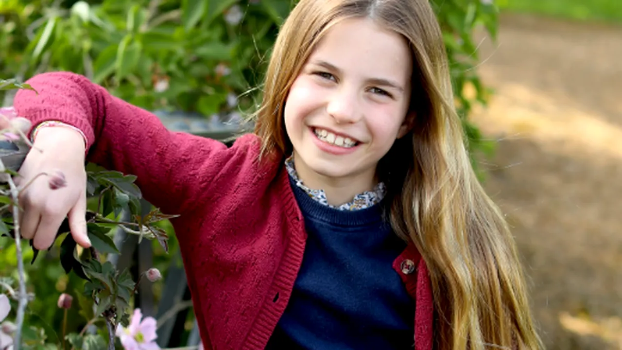 Familia regală britanică publică o fotografie a Prinţesei Charlotte pentru a marca a noua aniversare
