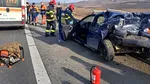 Elicopterul SMURD, solicitat la un accident pe A10, în judeţul Alba / Update. Medicii au constatat decesul şoferului