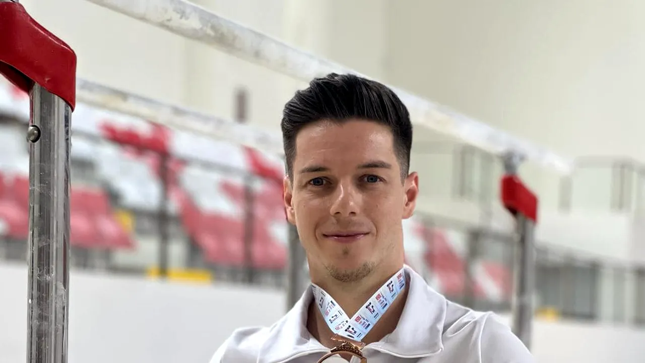 Andrei Munteanu, locul trei în finala la paralele la Cupa Mondială Challenge din Antalya