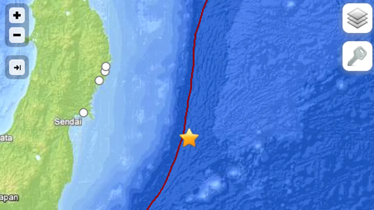 CUTREMUR cu magnitudinea de 7,3 în nord-estul Japoniei. Un val TSUNAMI a atins coastele ţării - IMAGINI din timpul seismului