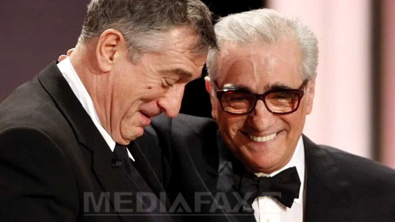 Apple s-a înţeles cu Martin Scorsese pentru un film de gală ce îi va avea ca actori pe Leonardo DiCaprio şi Robert De Niro