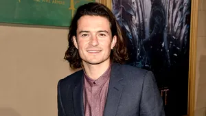 Actorul Orlando Bloom a vizitat o tabără de refugiaţi din Macedonia