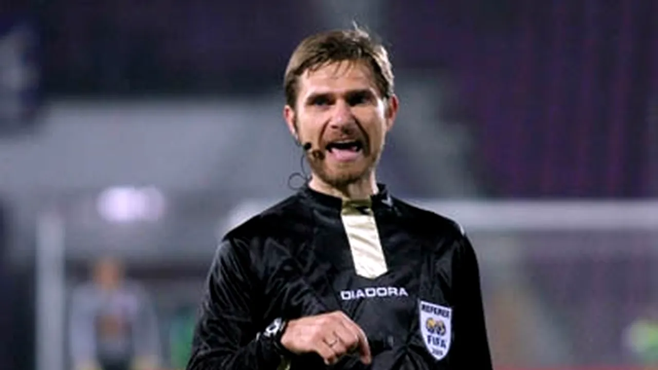 Alexandru Tudor va arbitra partida FC Braşov-Steaua
