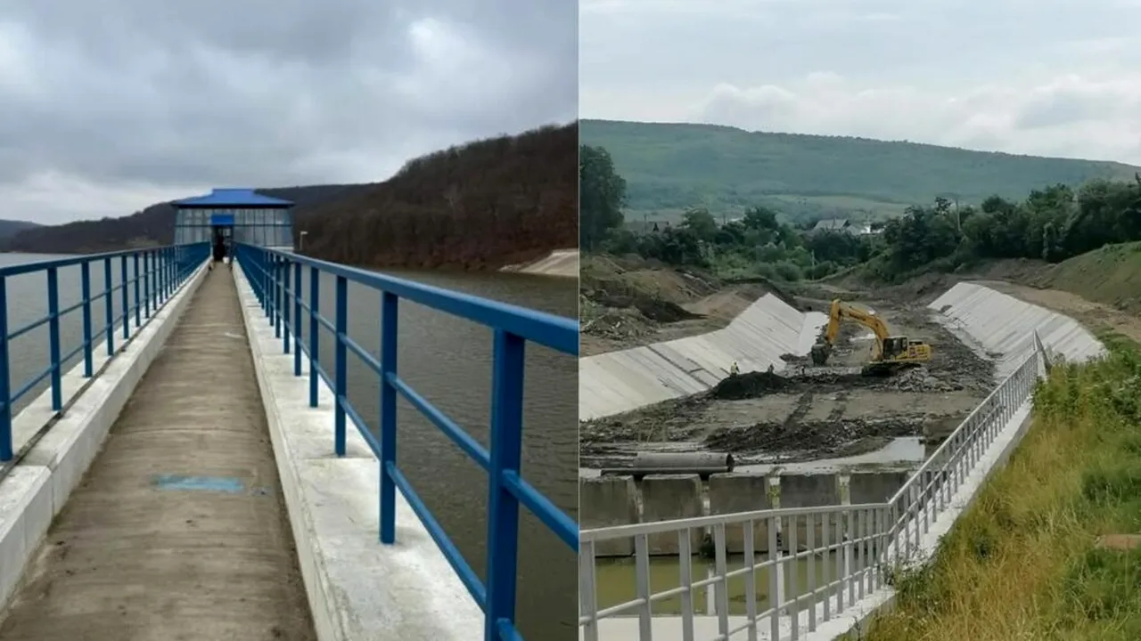 Barajul Pârcovaci, gata în proporție de 95%. Util pentru 7.000 de locuitori