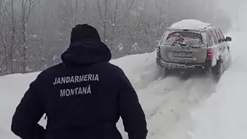 INEDIT „Misiune specială” prin nămeți de peste un metru pentru a ajunge la măicuțele izolate în Hunedoara