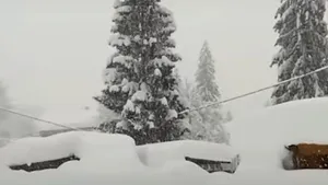 Nordul Italiei, îngropat în zăpadă după o ninsoare abundentă