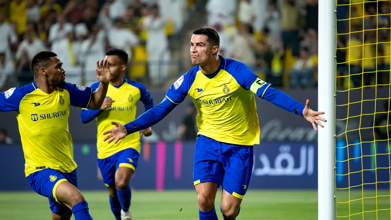 Ronaldo marchează şi menţine vii speranţele lui Al-Nassr la titlu