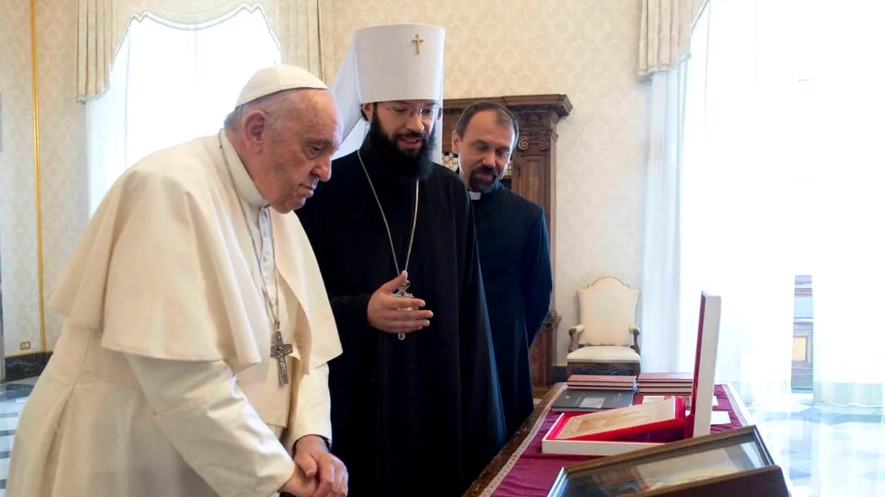 Papa Francisc, întâlnire cu al doilea cel mai puternic lider ortodox rus, după Patriarhul Kirill