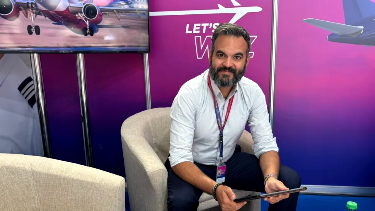 Șeful Wizz Air Malta estimează o creștere cu 3 milioane de pasageri din și spre România în 2025. Mauro Peneda: „România este de departe cea mai strategică piață a noastră”