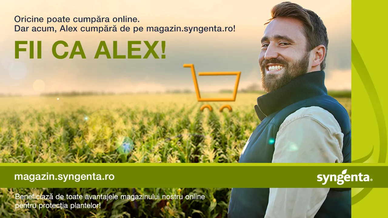 Syngenta lansează platforma de comerţ online - magazin.syngenta.ro