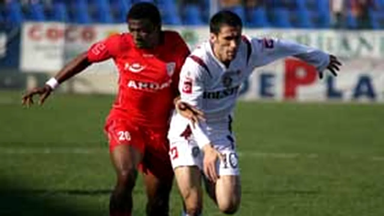 Rapid a pierdut în faţa Gloriei Buzău