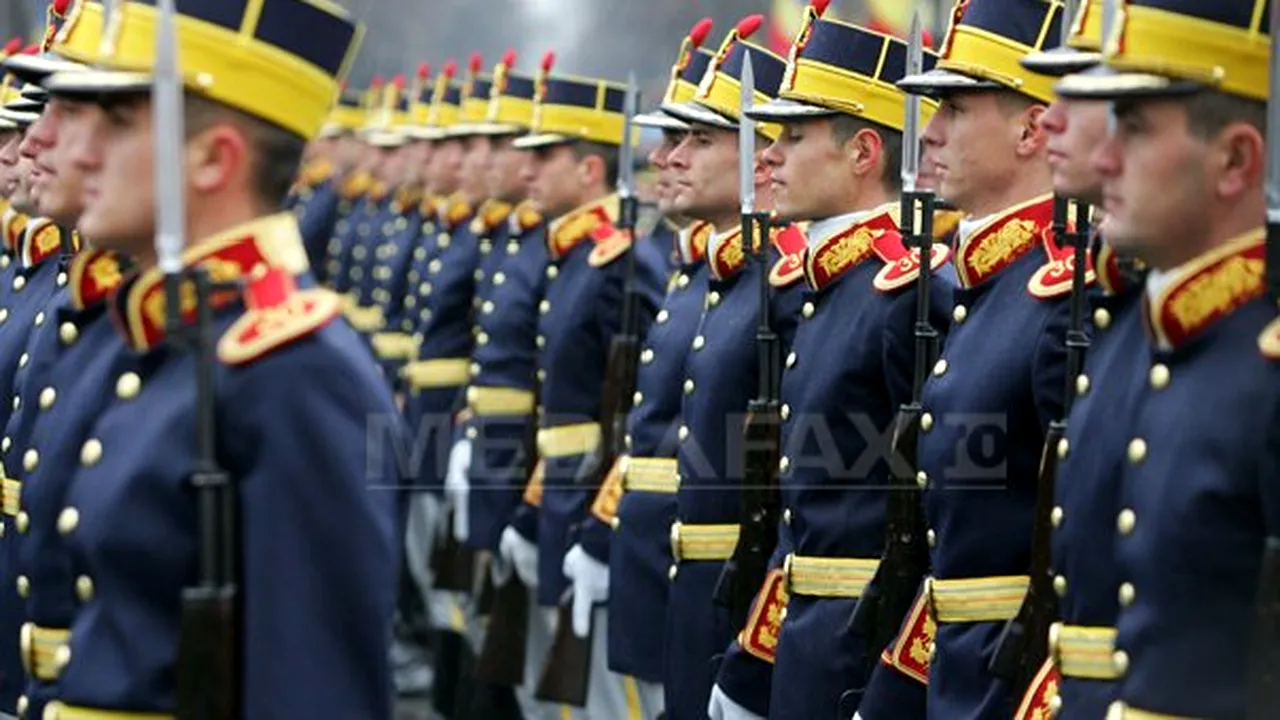 Peste 1.500 de militari participă, luni şi miercuri, la pregătirile pentru parada de 1 Decembrie