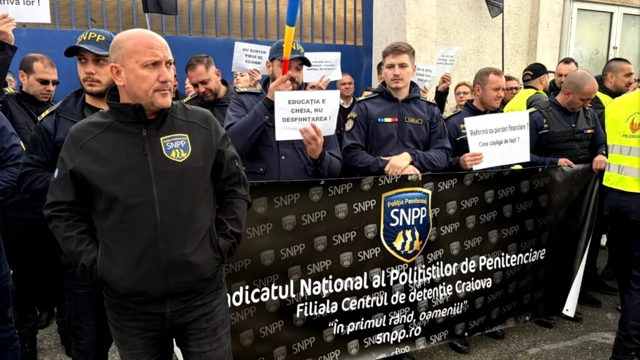 ANP, after the protest at the Craiova Detention Center: it is not being abolished