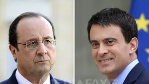 SONDAJ: Francois Hollande are o cotă de încredere de 18%, Manuel Valls de 58%