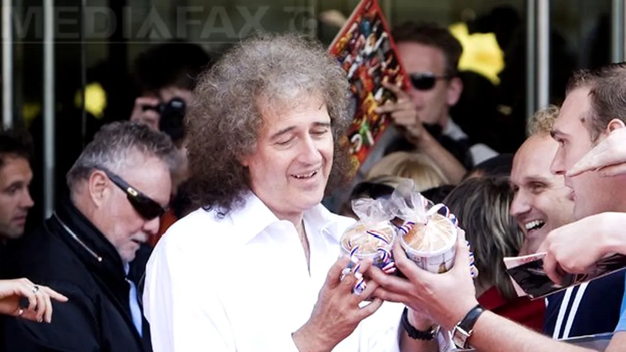 Brian May pregăteşte un nou album Queen cu melodii interpretate de Freddie Mercury