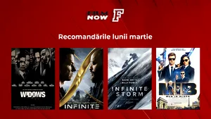 La Film Now, acţiunea este la putere în peliculele lunii martie 