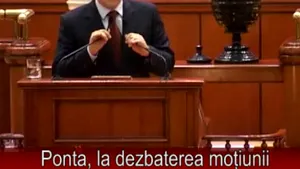 Ponta: Domnule Boc, realmente sunteţi căzut în cap