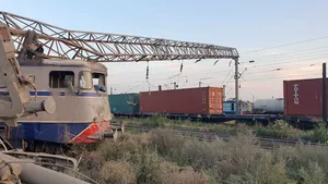 Mecanicul băut al marfarului care s-a ciocnit la Feteşti a fost reţinut pentru 24 de ore