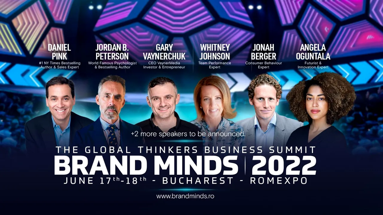 BRAND MINDS - CEL MAI IMPORTANT SUMMIT DE BUSINESS DIN EUROPA CENTRALA SI DE EST