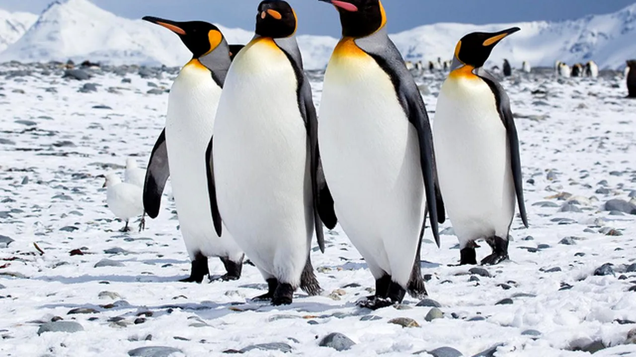 Cel mai mare pinguin din lume este în pericol de dispariţie din cauza schimbărilor climatice