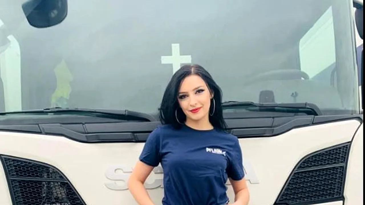 Cine a fost aleasă „Cea mai frumoasă şoferiţă de camion din România”