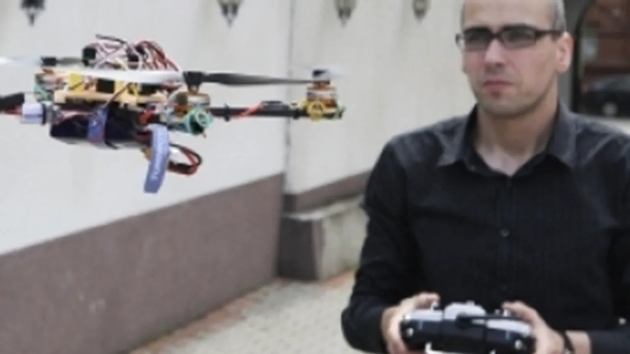 REPORTAJ: Recordul mondial de ţinut în aer al unei drone de mici dimensiuni, doborât de un harghitean