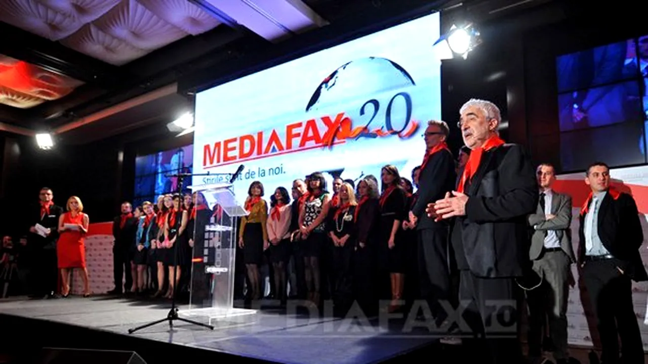 GALA MEDIAFAX - 20 DE ANI: Jurnaliştii au celebrat două decenii de activitate. Adrian Sârbu: MEDIAFAX este istoria unei utopii - GALERIE FOTO