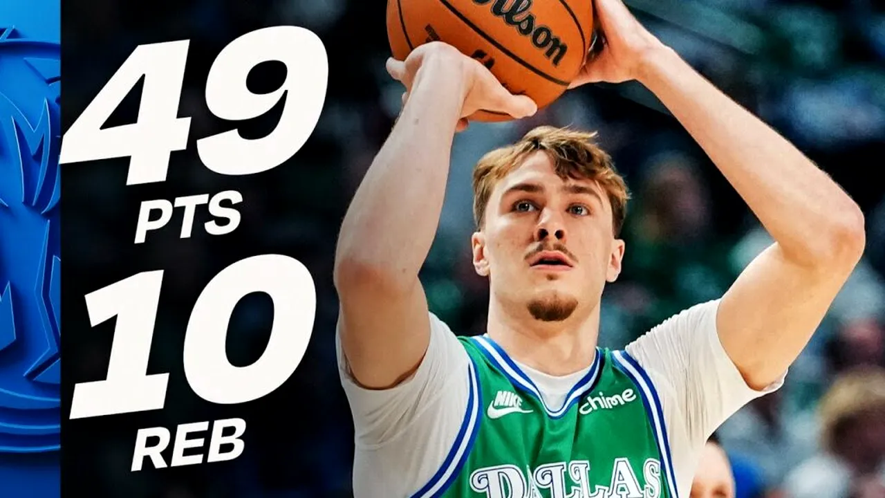 Cooper Flagg stabilește un nou record în NBA: 49 de puncte marcate de un jucător de numai 19 ani