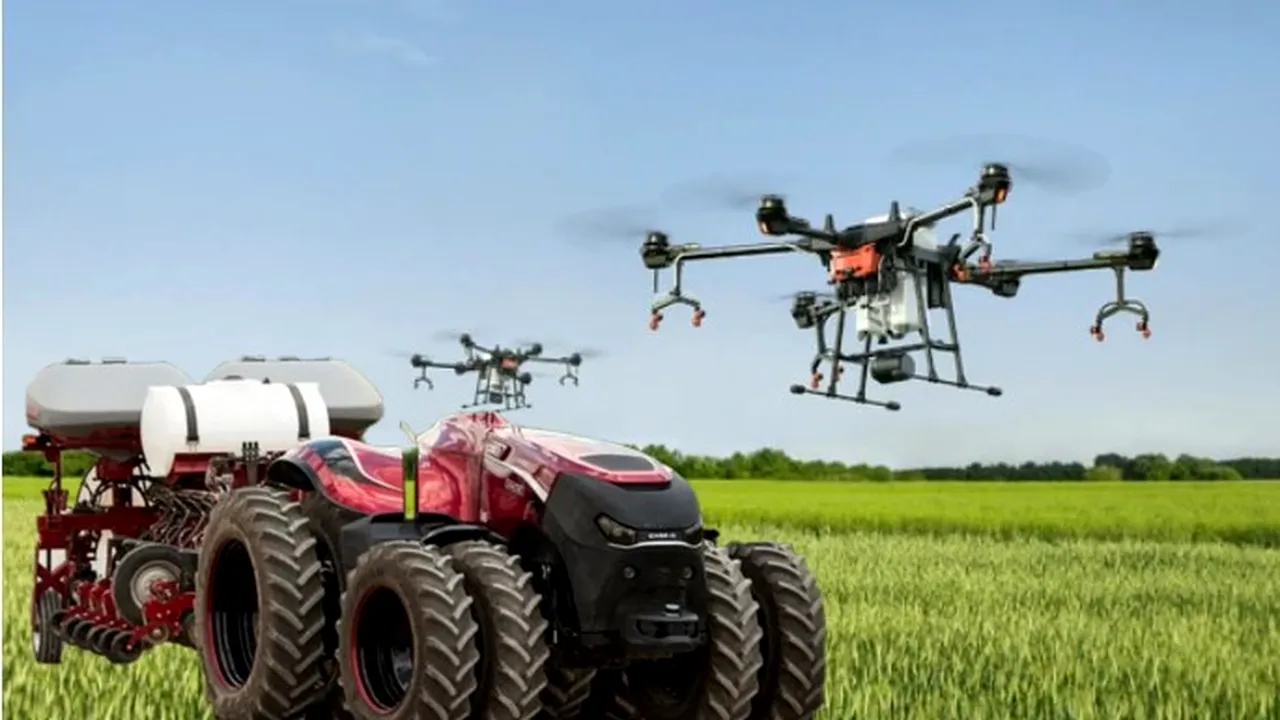 Ne-ar putea salva dronele şi tractoarele autonome de la criza alimentară? 