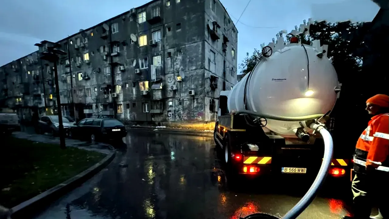 Primăria Sectorului 5 a intervenit pentru salubrizarea Aleii Livezilor. A urmat o adevărată „desfășurare de forțe” (P)