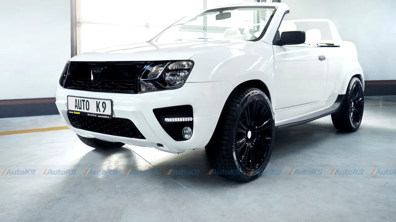 GALERIE FOTO | Cum arată prima Dacia Duster cabrio coupe din România, realizată în Bucureşti