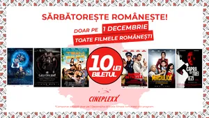 Sărbătoreşte româneşte la Cineplexx!