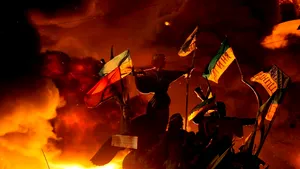 Protest în capitala Ucrainei. Mii de persoane cer evitarea 