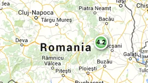 CUTREMUR de 4,2 grade în zona Vrancea